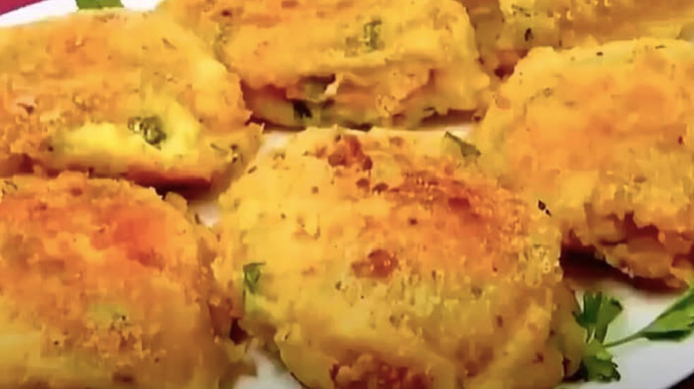 рецепт зразів з вчорашнього пюре