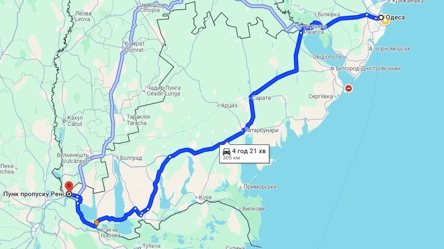 Затори та години в чергах — виїзд в Румунію через трасу Одеса — Рені ускладнений - 290x166