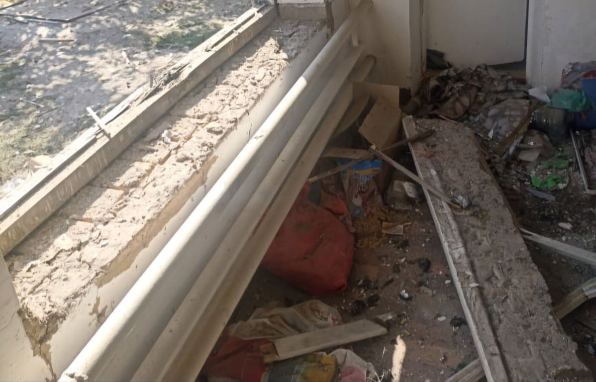 Наслідки обстрілу. Ілюстративне фото: Сергій Лисак/Telegram