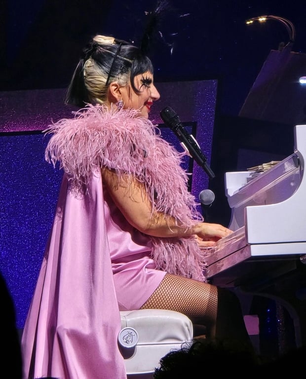 Леді Гага зʼявилась на концерті в Лас-Вегасі в образі від українського бренду - фото 1