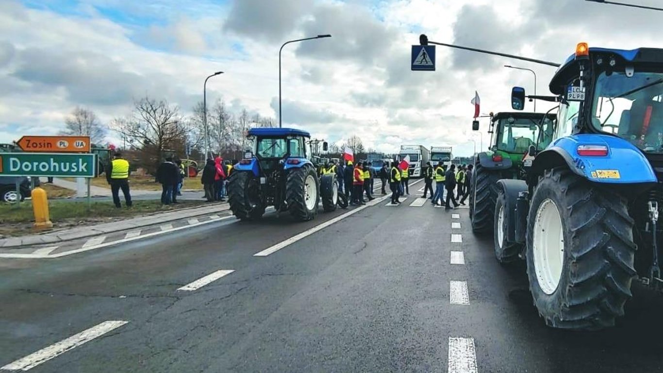 У Польщі починаються протести фермерів з вимогою зупинити український імпорт