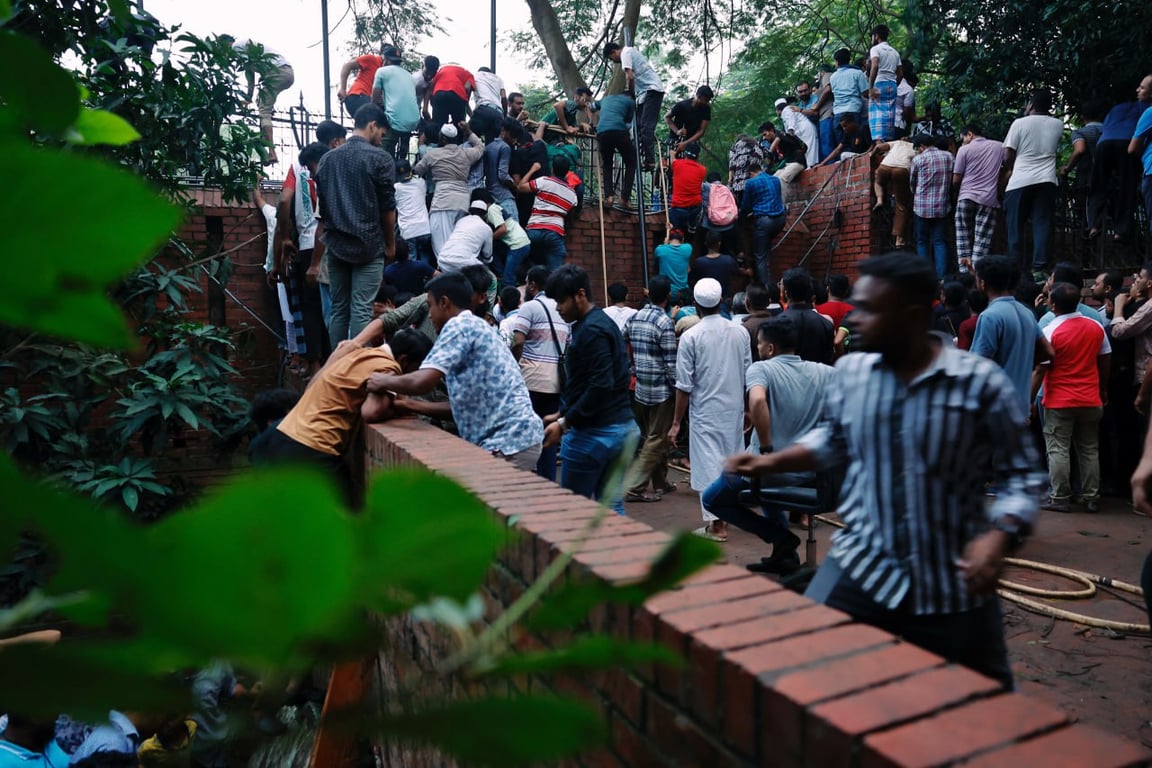 Протесты в Бангладеще 5 августа 2024 года