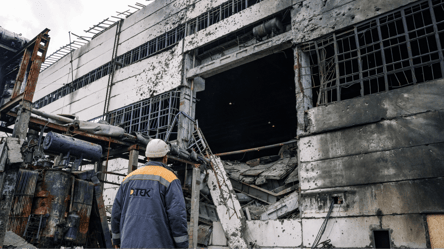 В ДТЕК показали шокуючі кадри зруйнованих ТЕС - 285x160