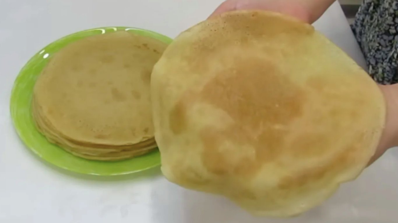рецепт пісних млинців