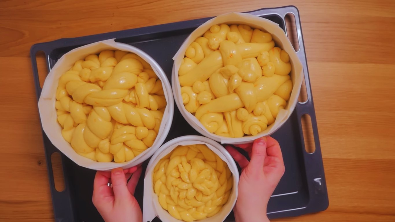 рецепт української паски з плетінням