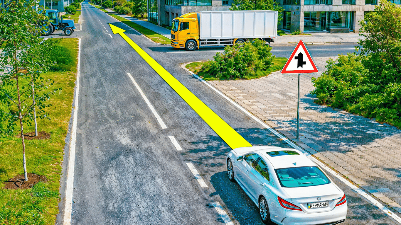 Тест ПДР для уважних: кому має поступитися водій білого авто