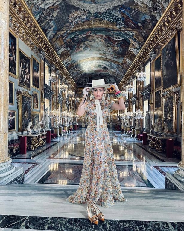 Мадонна вдягнула капелюх від Руслана Багінського. Фото: instagram/madonna
