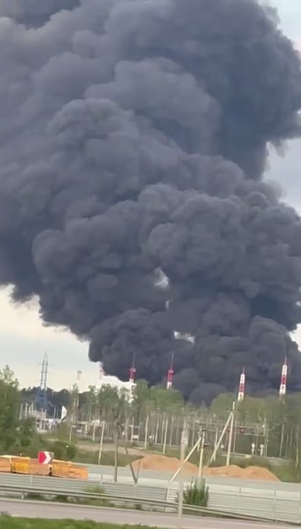 Пожар в России
