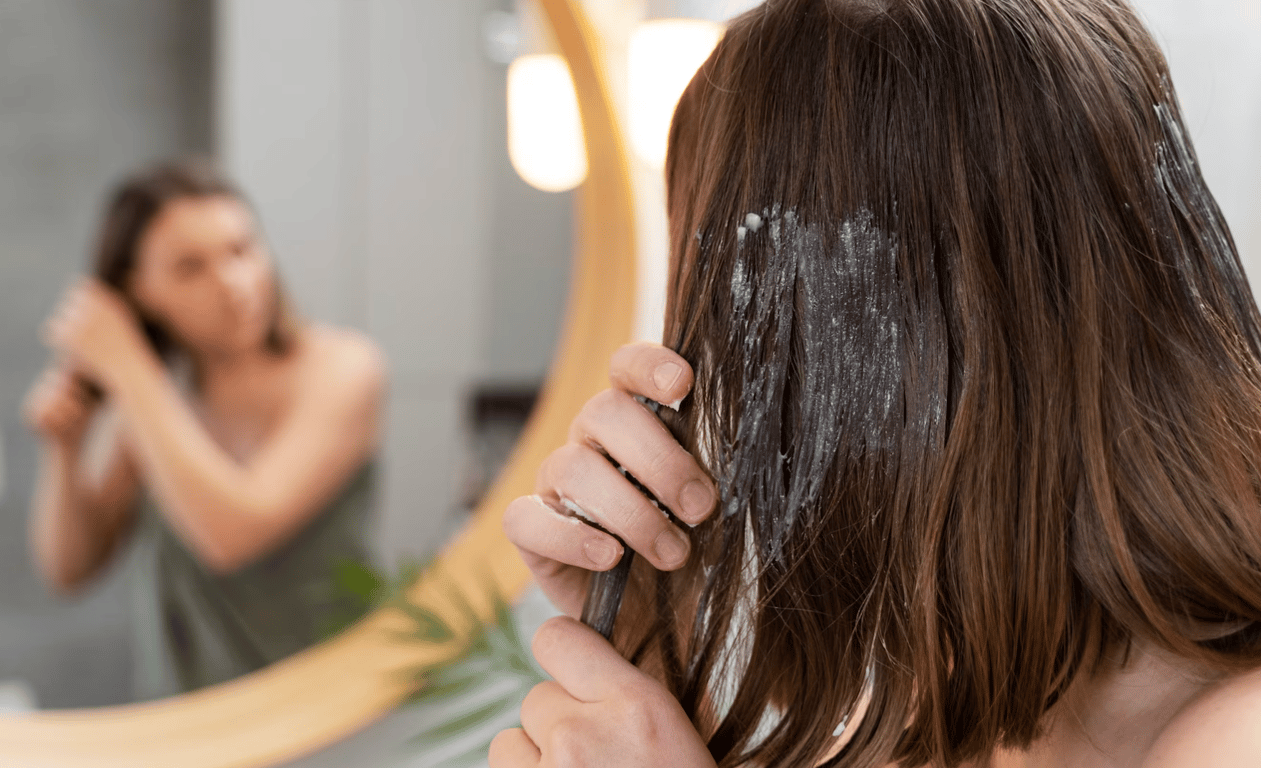 You should wash your hair regularly