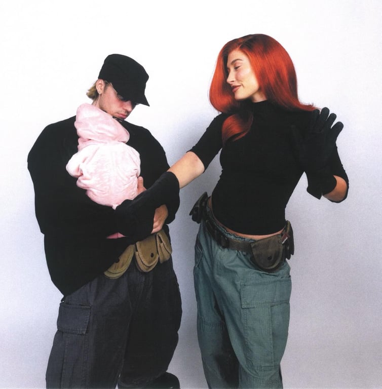 Джастін Бібер, Гейлі Бібер та їхній син на Гелловін