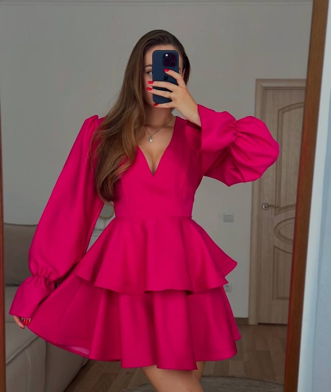 Платье с драпировкой в моде уже годы