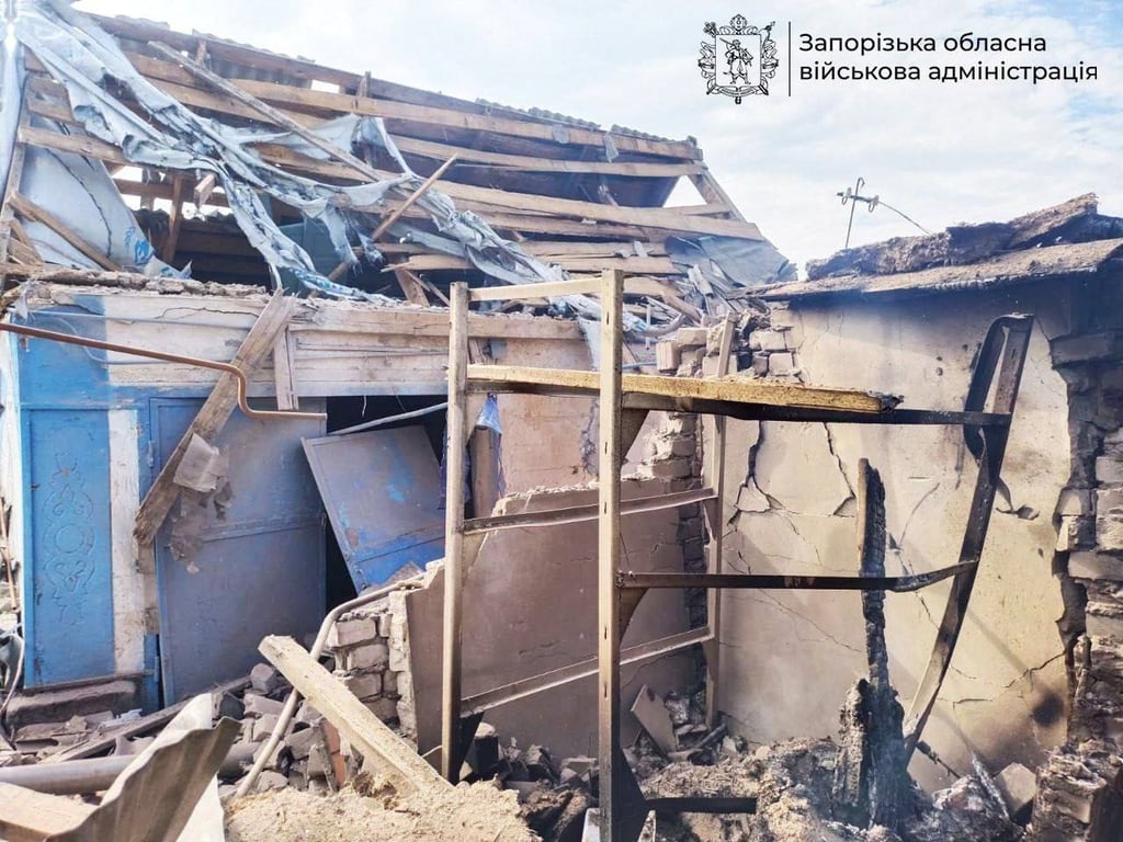 Обстріли Запорізької області 6 вересня