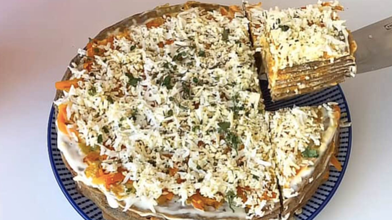 святковий рецепт пічінкового торта