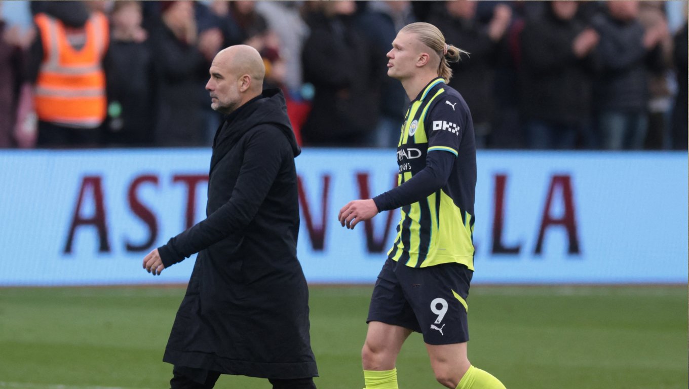 Хосеп Гвардіола та Ерлінг Холанн