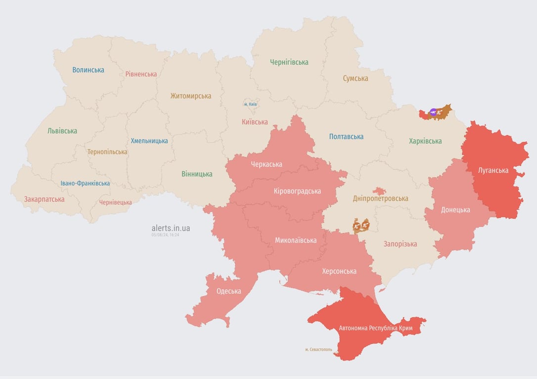 Вибухи на Миколаївщині лунають вдруге 5 серпня