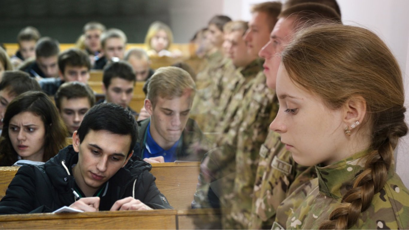 С 2024 года введут военную подготовку для студентов украинских вузов