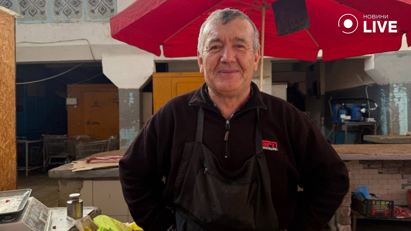 Ціни на м'ясо на ринку "Черемушки" в Одесі