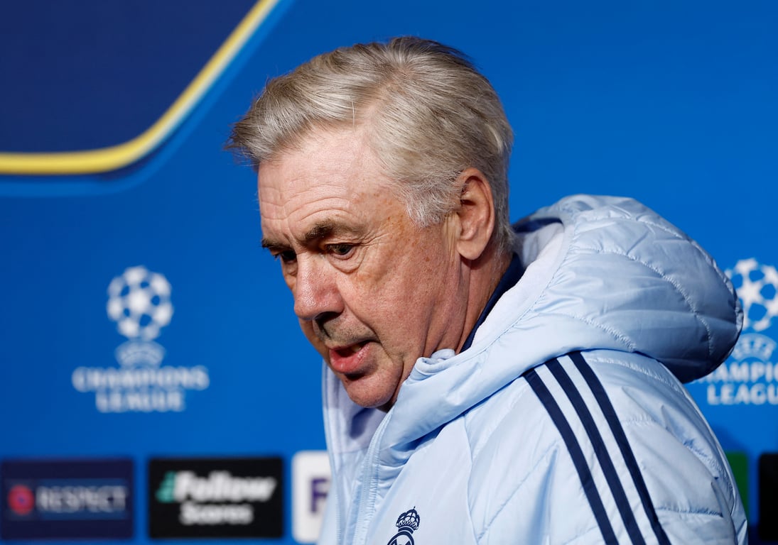 Карло Анчелотті під час пресконференції