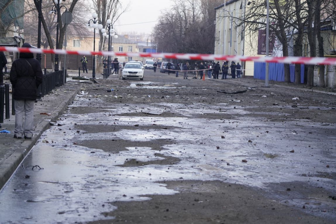 обстріл Києва 12 лютого