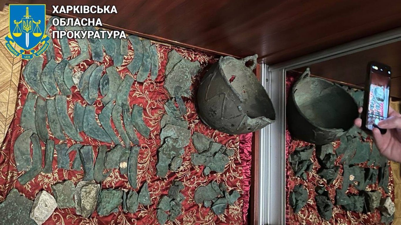 В Харькове разоблачили дельца, продававшего уникальные изделия Скифской эпохи