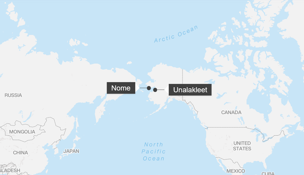 Місце зникнення літака Cessna 208B