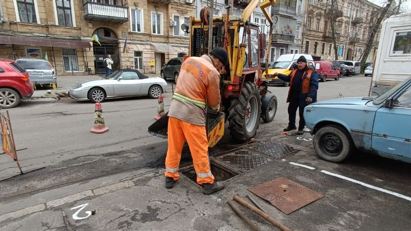 В Одессе ремонтирую почти десяток улиц: где лучше объехать