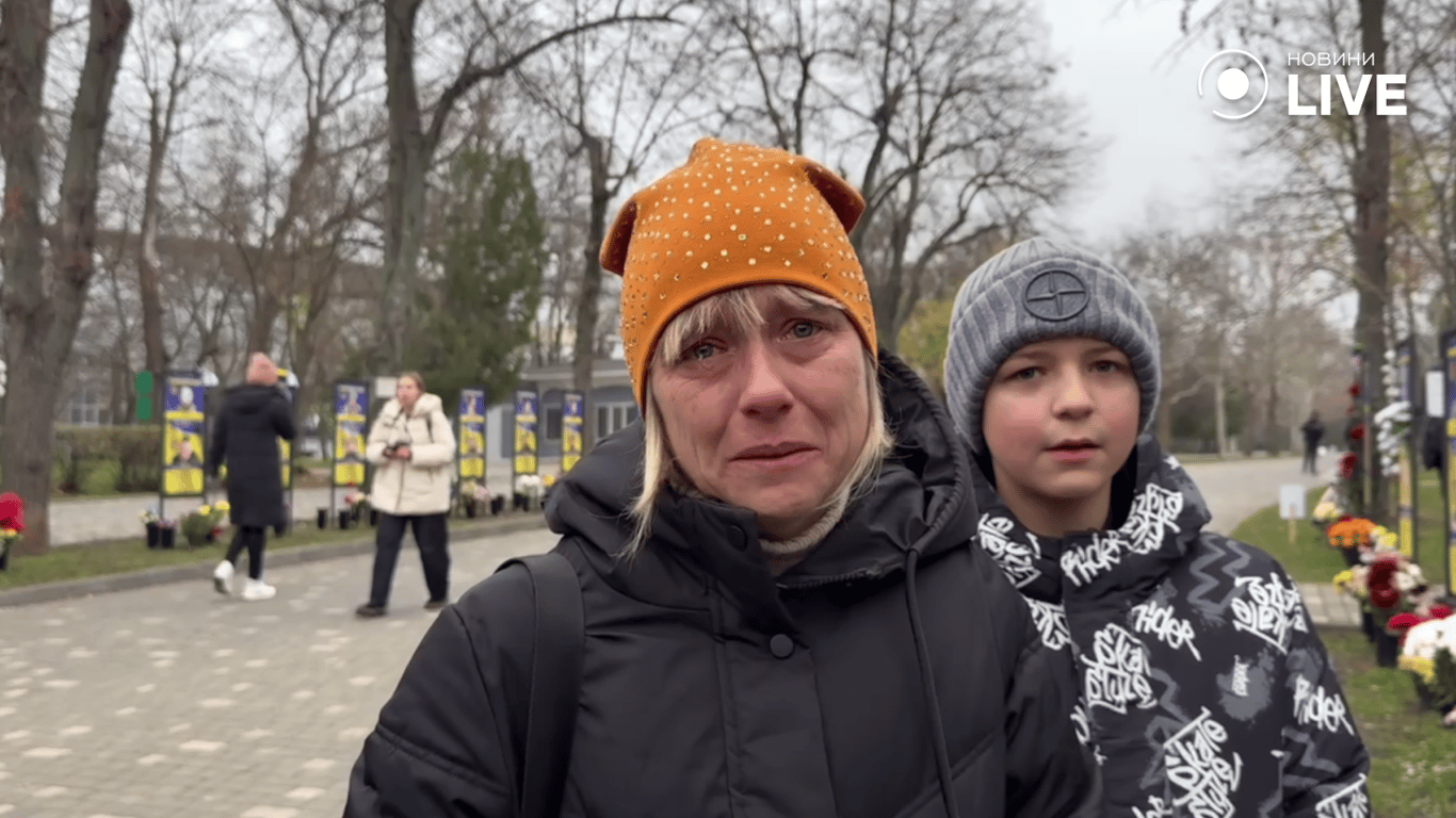 Одеситка згадує свого полеглого чоловіка