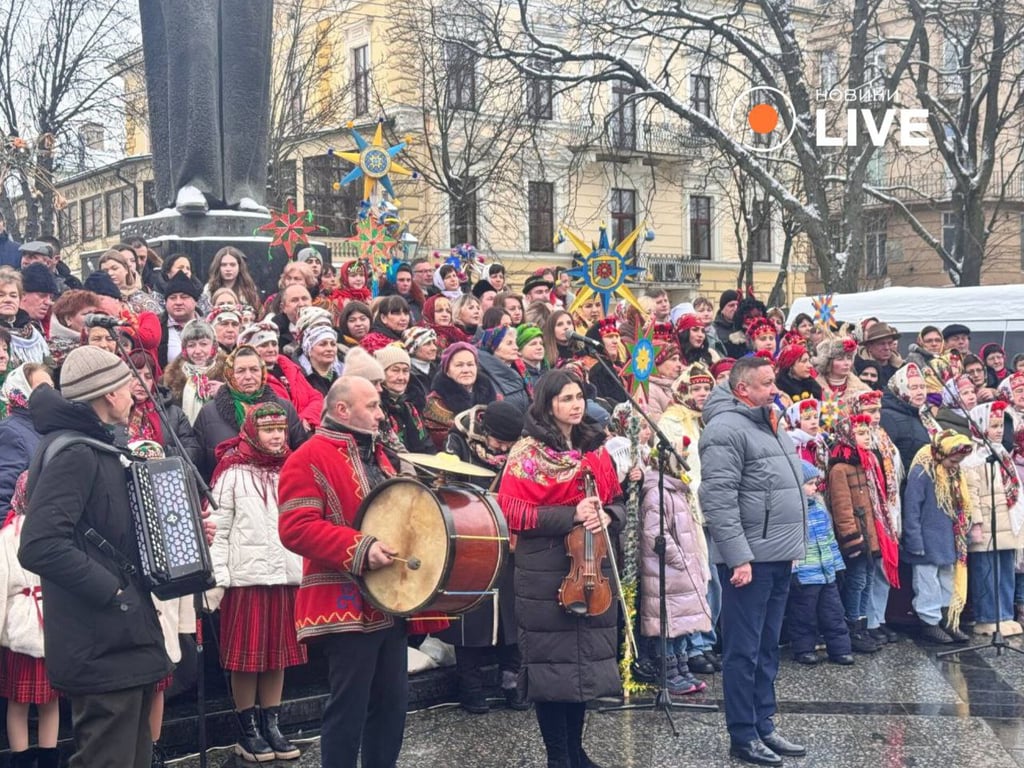 Фестиваль Новая радость стала во Львове 12 января