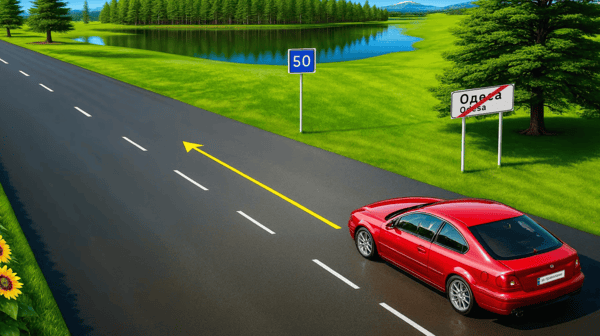 Тест ПДР: яка швидкість дозволена водієві авто