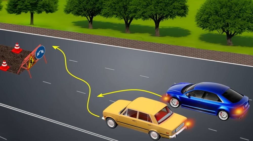 Тестирование по ПДД - кто имеет преимущество в сложной ситуации - фото 1
