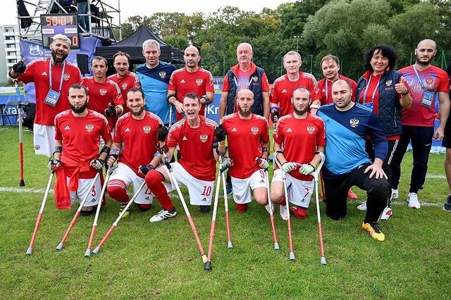 Российские паралимпийцы