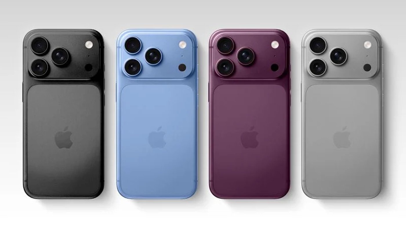 Новая палитра цветов iPhone 18 Pro