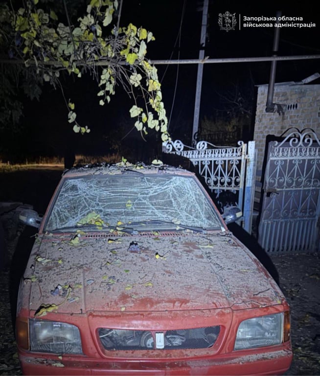 Наслідки обстрілу Запоріжжя 29 жовтня