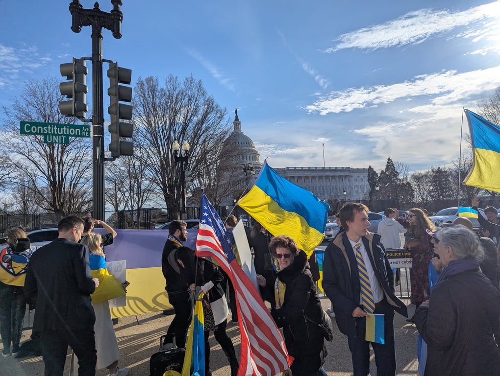 Акція на підтримку України у США