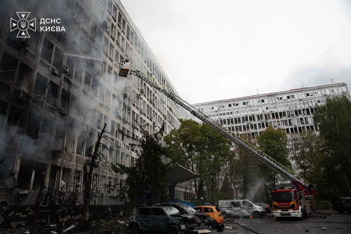 Обстріл Києва 23 вересня