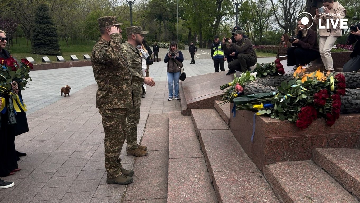 В Одесі вшанували бійців загиблих у Другій світовій війні
