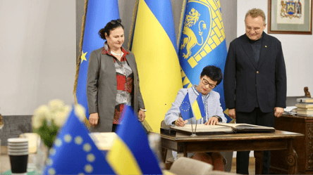 Тиждень стійкості у Львові — Садовий зустрівся з єврокомісаркою - 285x160