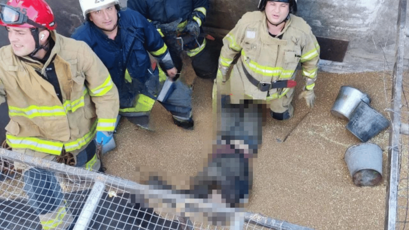 На Одещині чоловіка засипало тоннами зерна — він загинув, фото - фото 1