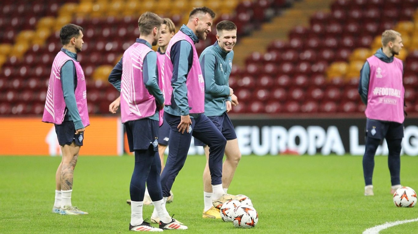 Футболисты Динамо Киев