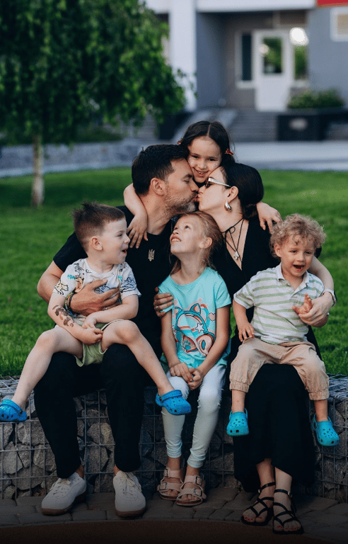 Семья Тимура Мирошниченко в полном составе