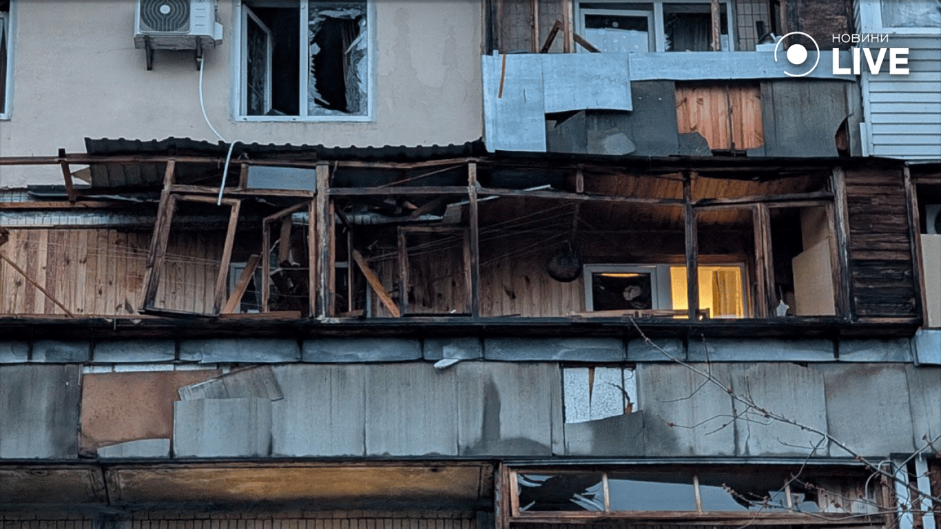 Наслідки обстрілу Києва 23 березня