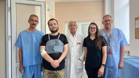 Львівські хірурги провели унікальну операцію на серці американського бійця - 290x166