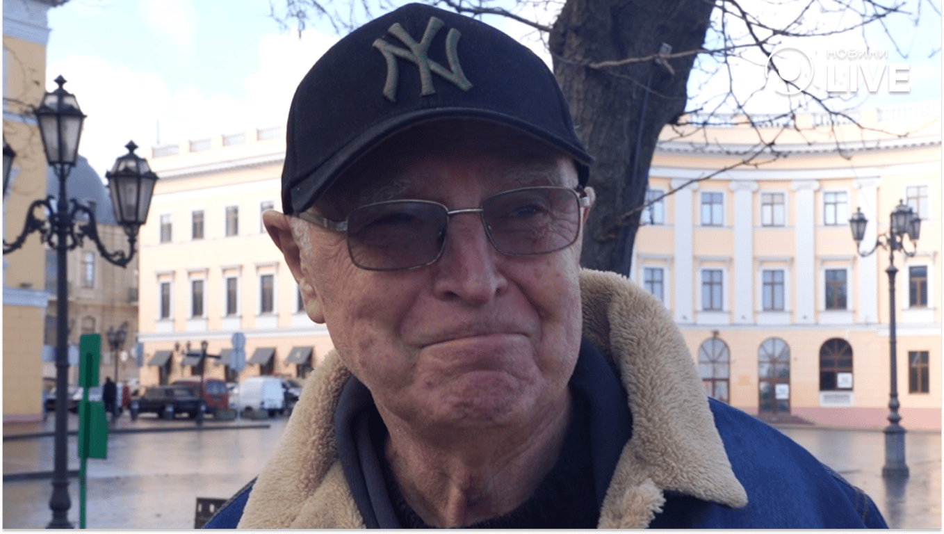Одессит Иван Николаевич. Фото: Новости.LIVE/ Юлия Браславская