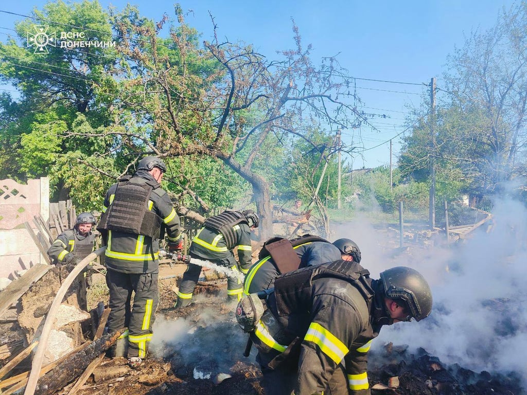 Обстріл Донеччини 1 травня