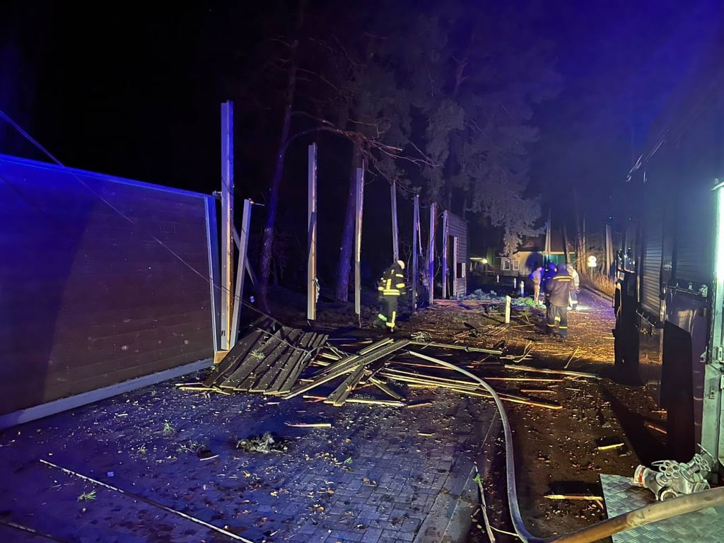 Удар Росії по Київщині 14 листопада