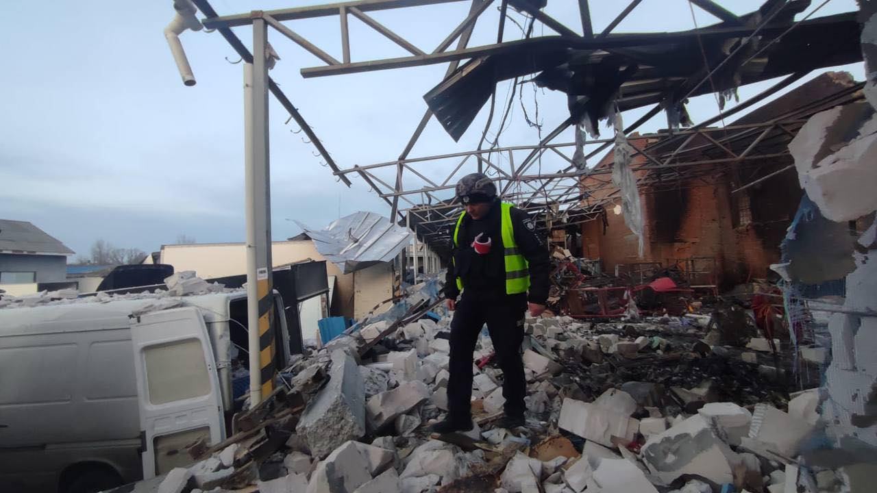 Наслідки обстрілу Сум 6 березня