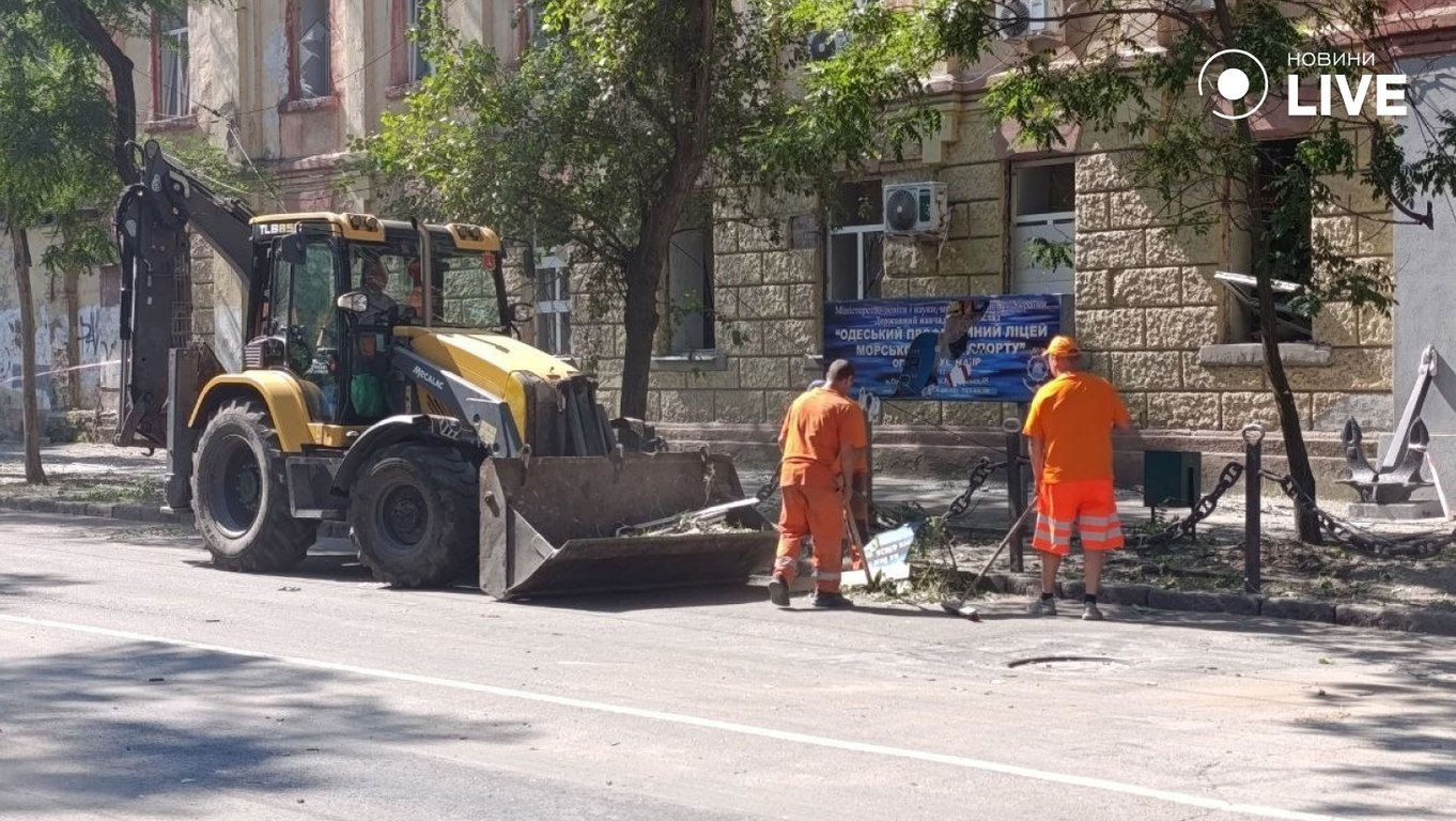 Наслідки атаки на Одесу фото