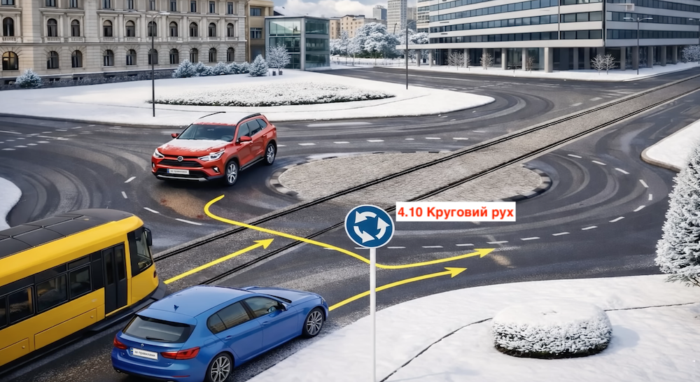 Тест ПДР: хто за ким проїде