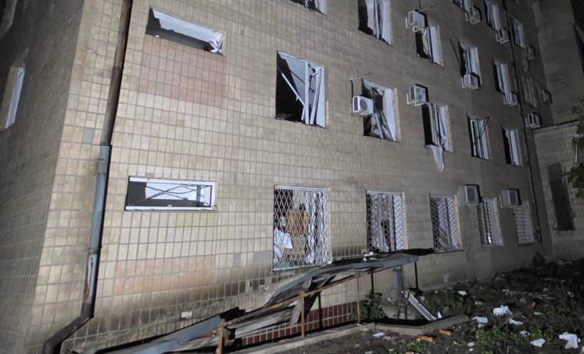 Вибиті вікна у бази відпочинку