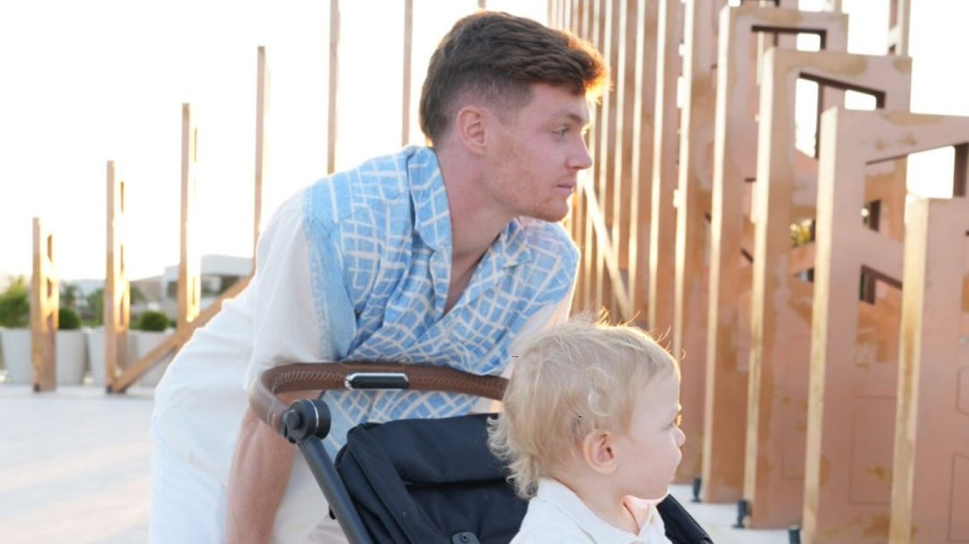 Віктор Циганков із сином